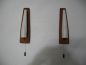 60er Teak Wandlampen